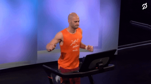 Peloton Instructor Treadmill Running One GIF