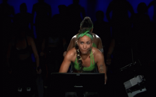 Peloton Robin Arzon Cycling GIF