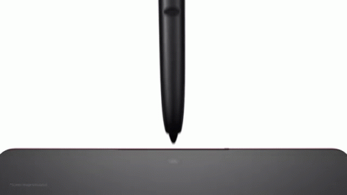 Pen Drawing Line on Black Surface Saying Screen Image Simulated