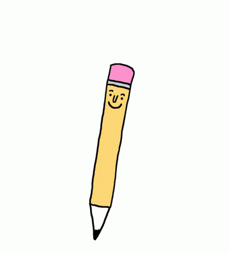 Pencil Draws Heart GIF