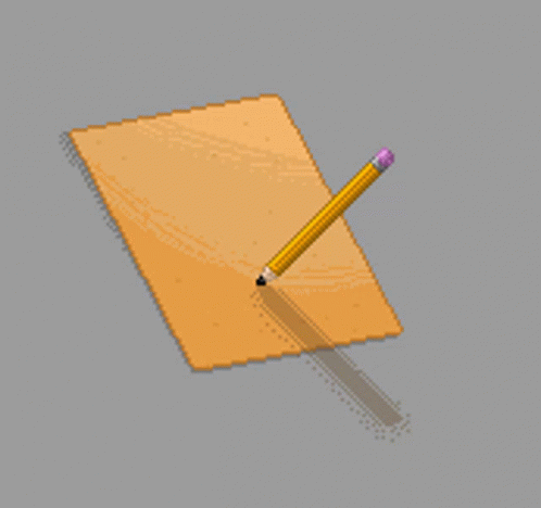 Pencil Heart Design GIF