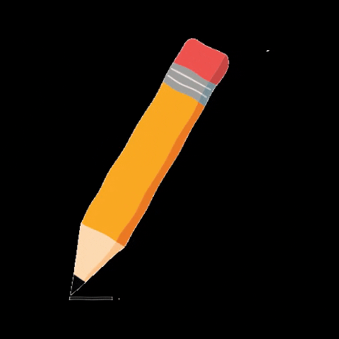 Pencil Making Copy Notes GIF