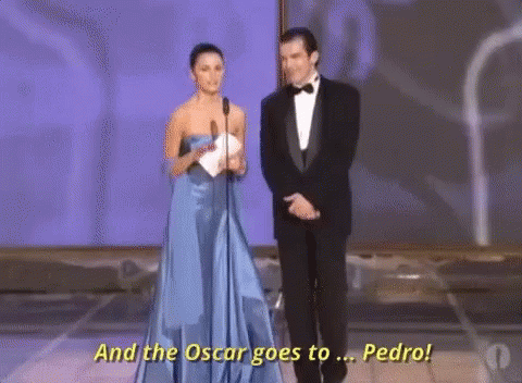 Penelope Cruz Oscar Goes To Pedro GIF