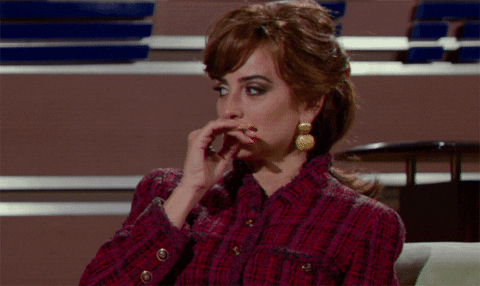 Penelope Cruz Panic Loving Pablo GIF