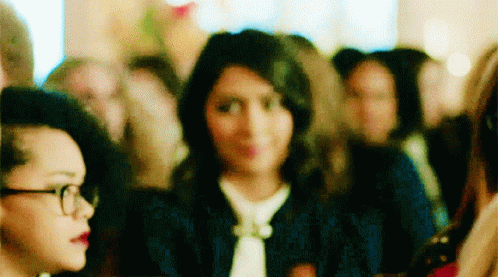 Penelope Park Pointing Finger Gun GIF