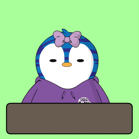 Penguin 5 Star Feedback GIF