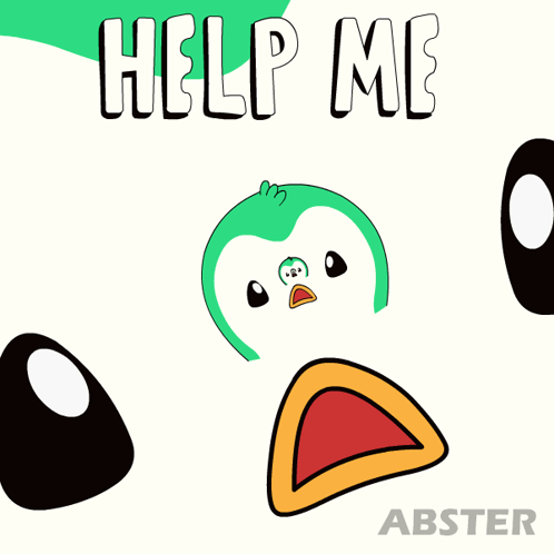 Penguin Asking for Help