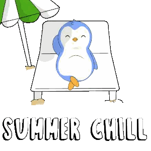 Penguin Beach Chair Summer Chill