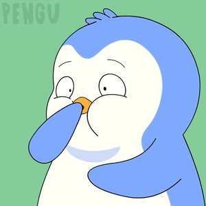 Penguin Covering Nose GIF