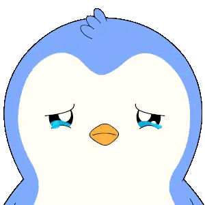 Penguin Crying Tears
