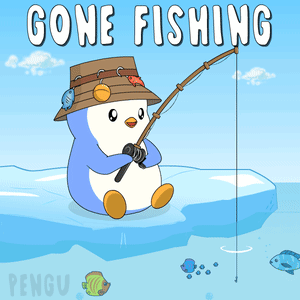 Penguin Fishing Gone Fishing