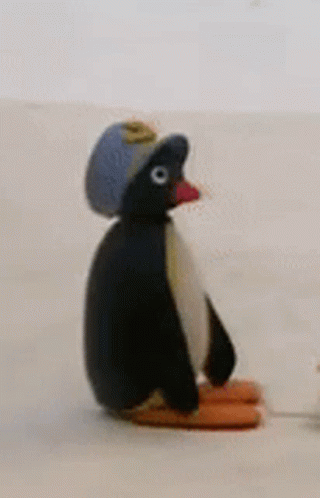 Penguin Hats Off GIF
