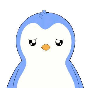 Penguin Holding Good Friday Sign