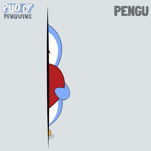 Penguin Holding Heart Saying For You
