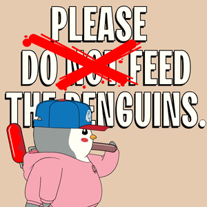 Penguin Holding Ice Cream Cone GIF