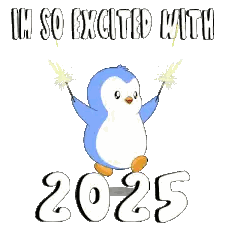 Penguin Holding Sparkler 2025