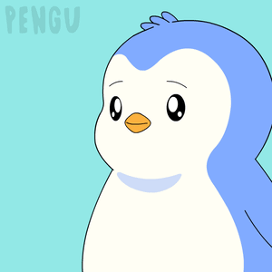Penguin Holding Stop Sign