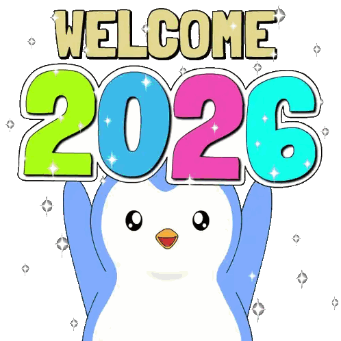 Penguin Holding Welcome 2026 Sign