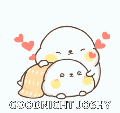 Penguin Hugging Penguin Goodnight Joshy
