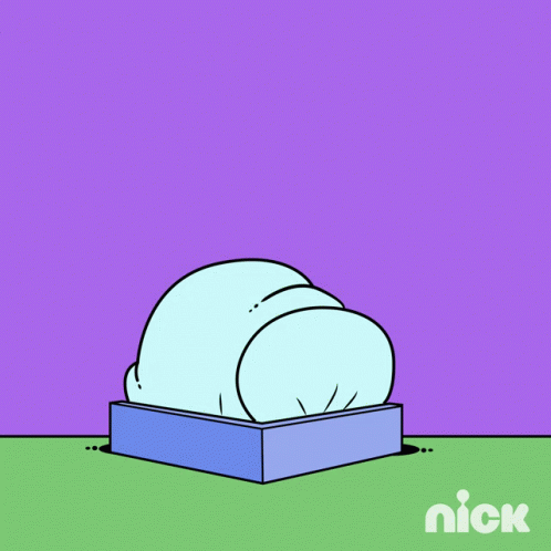 Penguin In Box With Nick Logo GIF