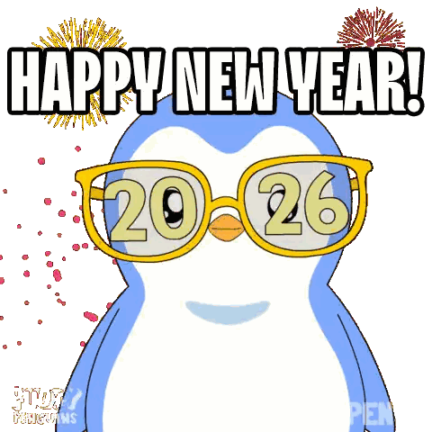 Penguin in Glasses with Number 20-26