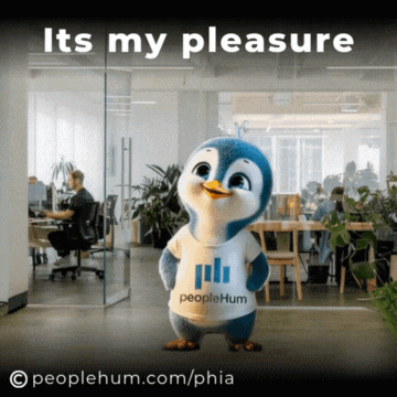 Penguin in PeopleHum T-Shirt