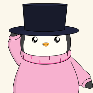 Penguin In Pink Sweater And Black Top Hat GIF