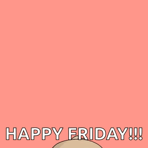 Penguin In Red Shirt Saying Happy Friday!!! GIF