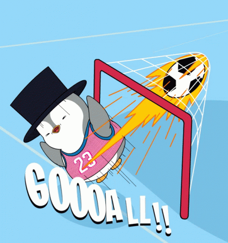 Penguin in Top Hat and 23 Jersey