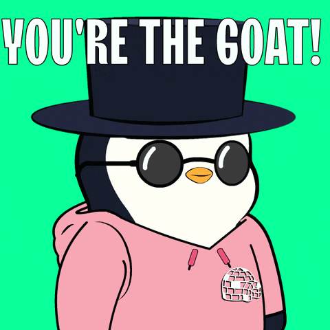 Penguin in Top Hat and Sunglasses Says You're the Coat