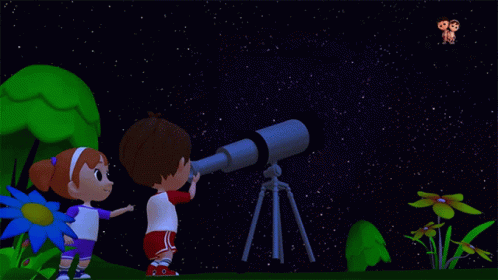Penguin Looking Through Telescope Looking for Love