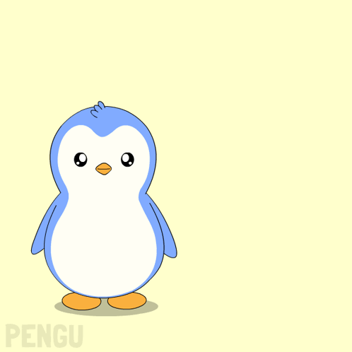 Penguin Next to LinkedIn Logo