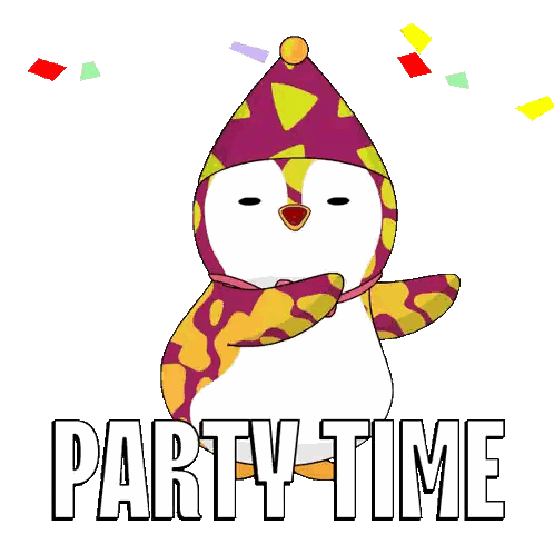 Penguin Party Hat Confetti