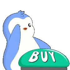 Penguin Pressing Green Buy Button