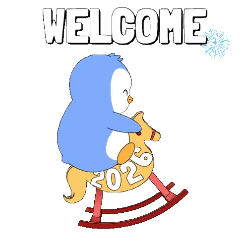 Penguin Riding Rocking Horse 2020
