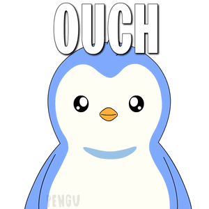 Penguin Saying Ouch