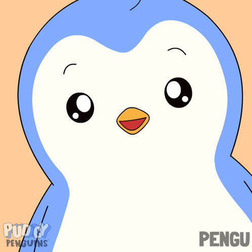 Penguin Saying Puddy Penguins
