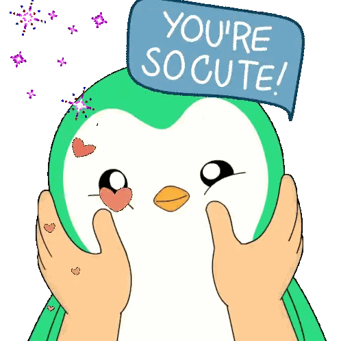 Penguin Says You're So Cute