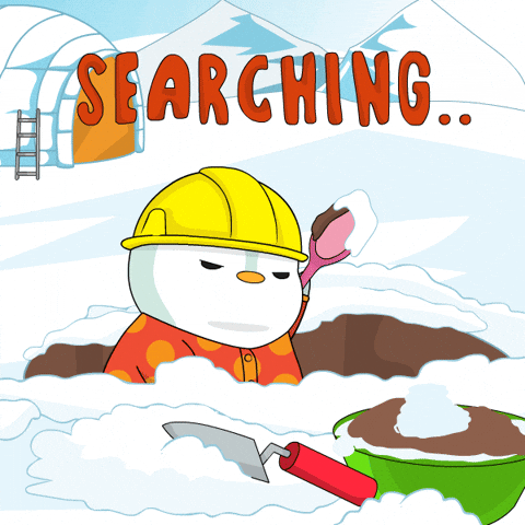 Penguin Searching Find GIF