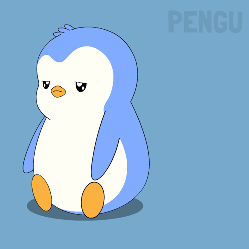 Penguin Sleeping on Back with NZ