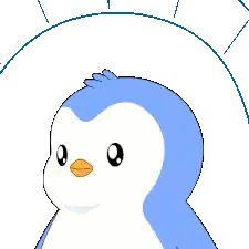Penguin Standing Before Believe Sign