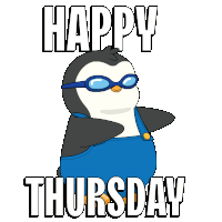 Penguin Thursday Sticker GIF
