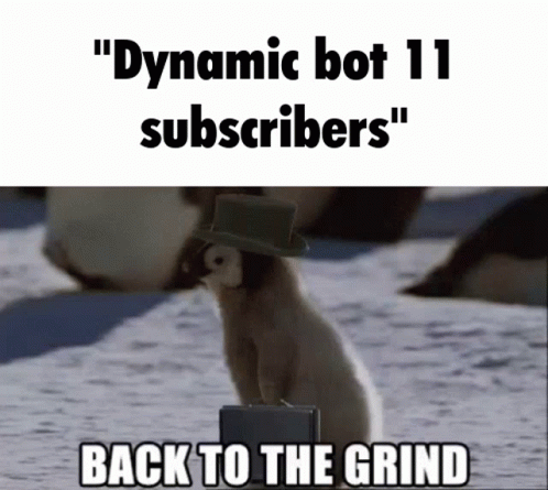 Penguin Top Hat Says Back to the Grind