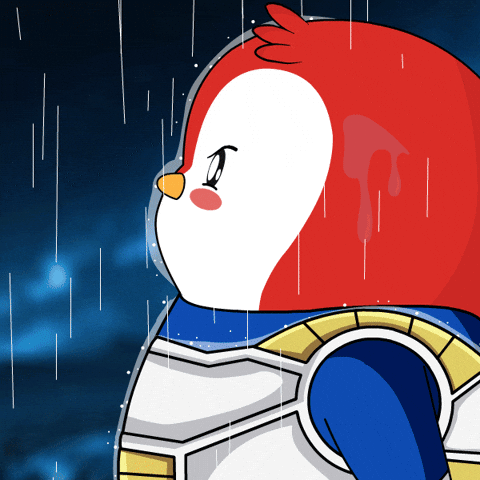 Penguin Vegeta Too Bad GIF