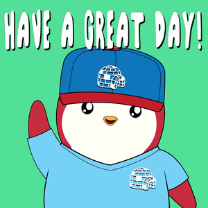 Penguin Wearing Hat And Have A Great Day Shirt GIF