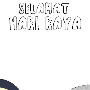 Penguin Wearing Hijab and Hat