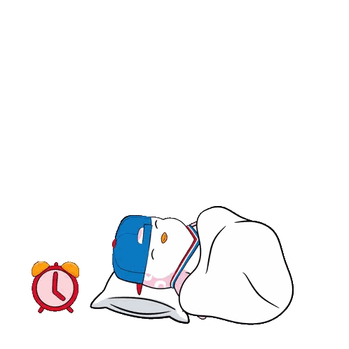 Penguin Wearing Medal Saying Good Morning