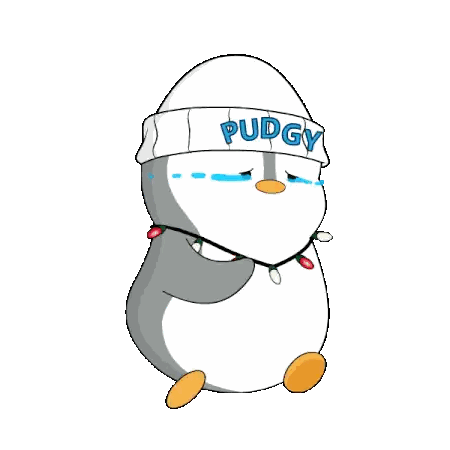 Penguin Wearing Pudgy Headband