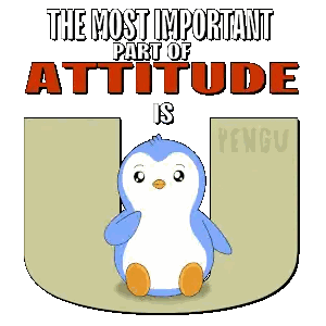 Penguin With Attitude Quote