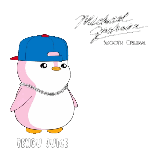 Penguin with Blue Hat and Chain
